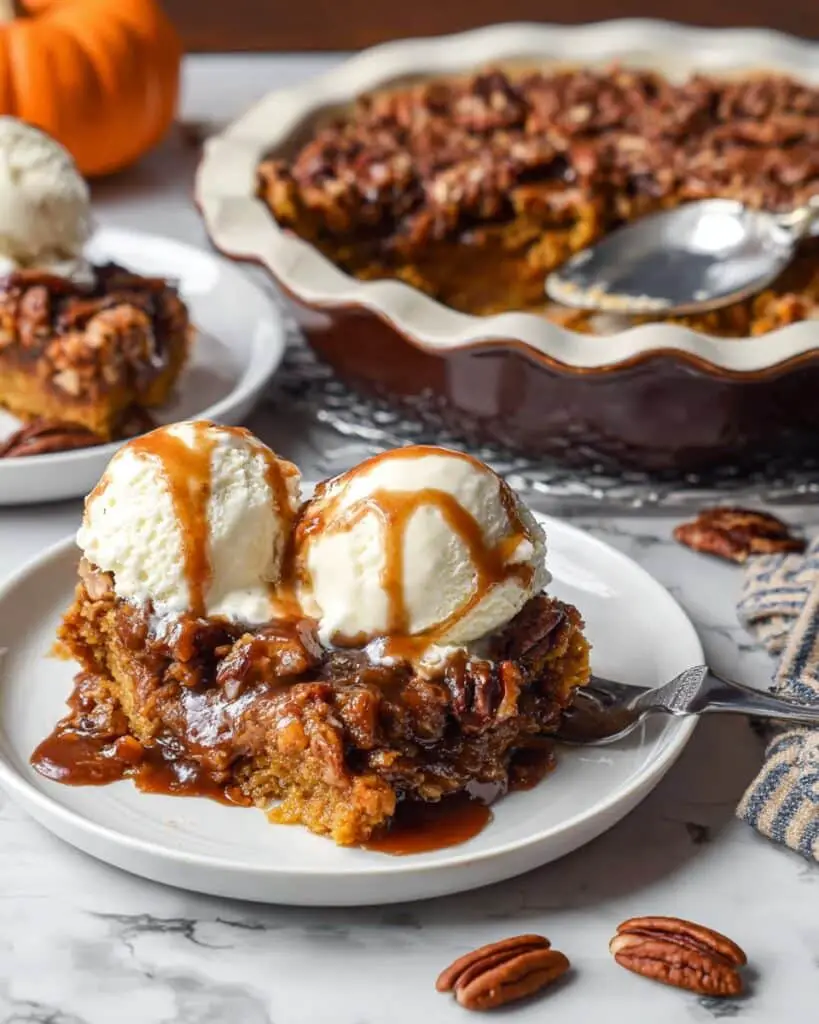 Pumpkin Pecan Cobbler Recipe