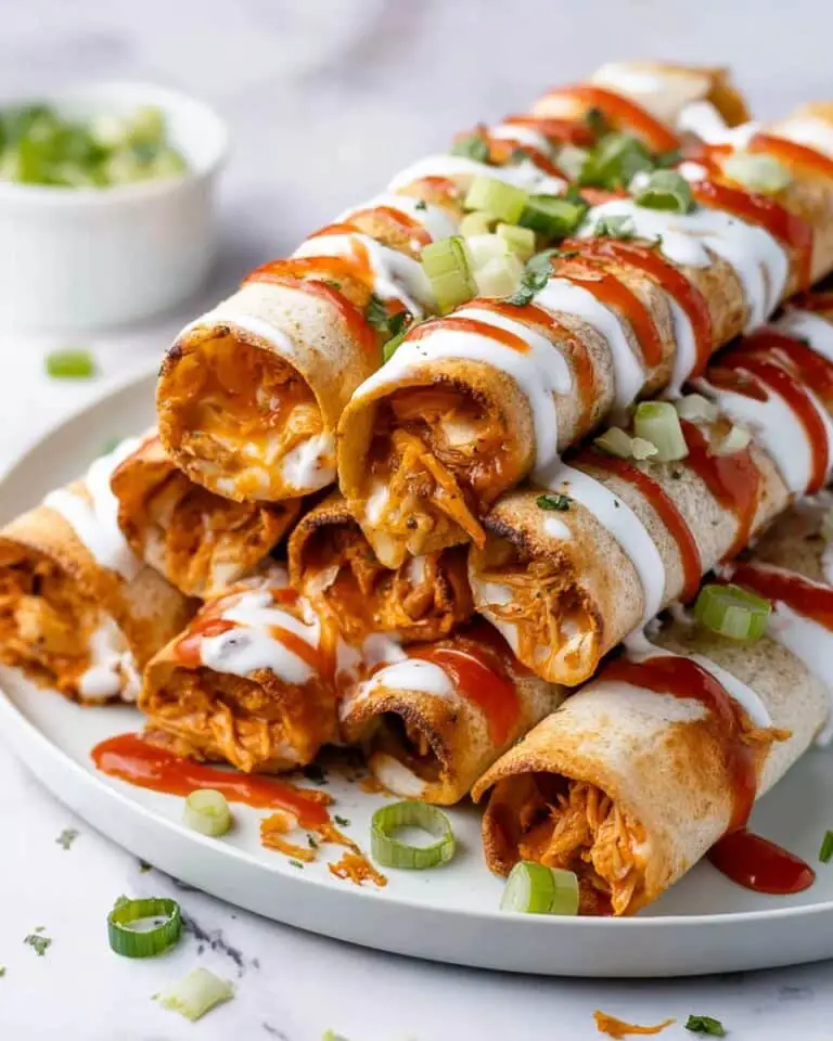 Buffalo Chicken Taquitos Recipe