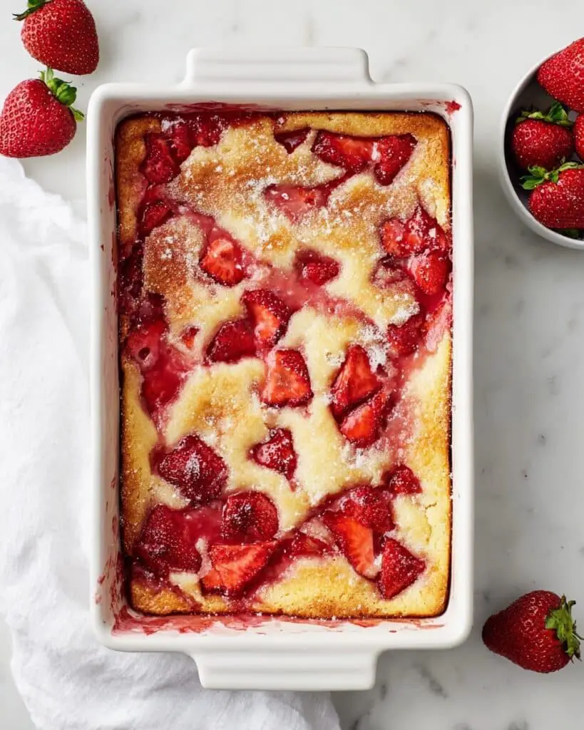 Strawberry Cobbler Recipe