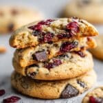 Cranberry Chocolate Chip Cookies Recipe