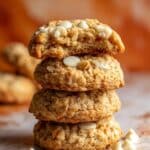 Pumpkin Oatmeal Cookies with White Chocolate Recipe