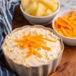 Pineapple Gelatin Salad with Cheddar and Whipped Cream Recipe