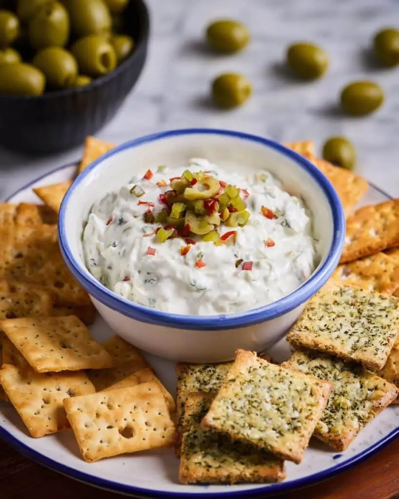 Creamy Olive Dip Recipe