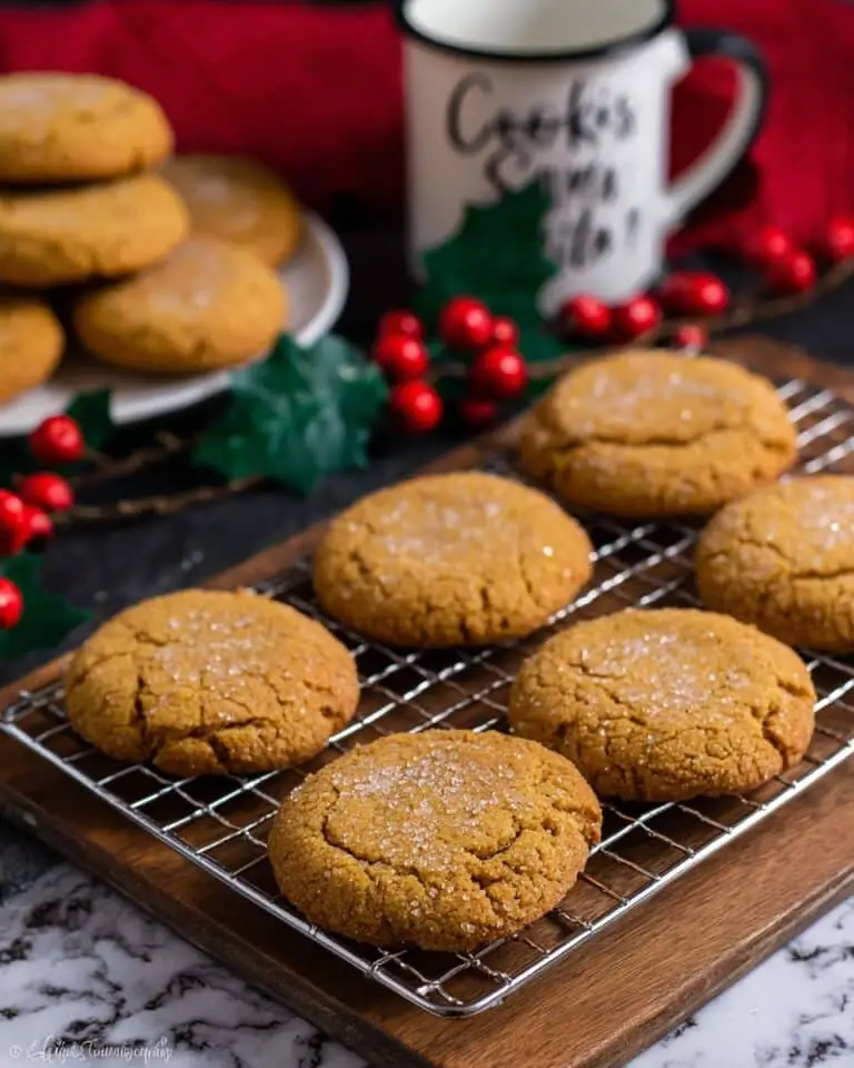 Ginger Molasses Cookies Recipe