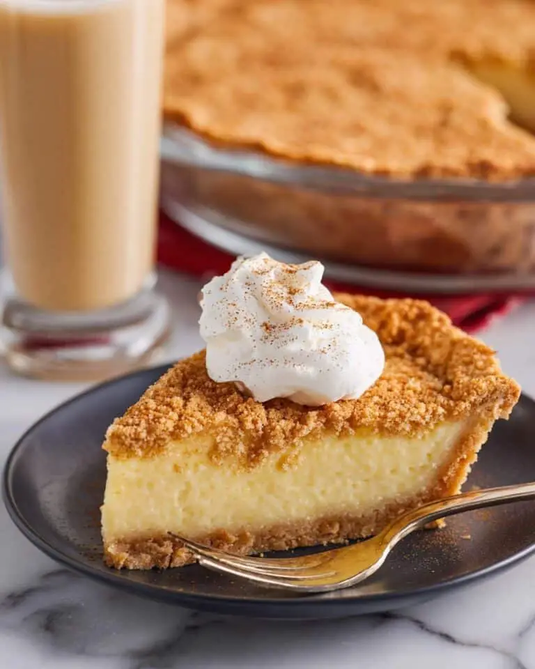 Impossible Eggnog Pie Recipe