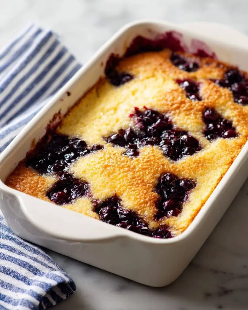 Lemon Blueberry Dump Cake Recipe