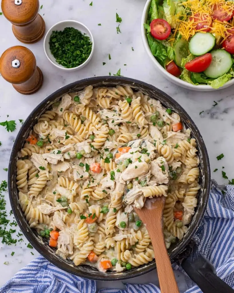 Chicken Pot Pie Pasta Recipe