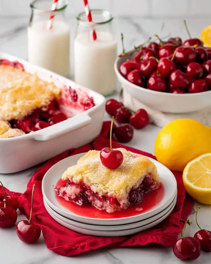 Cherry Pudding Cake Recipe