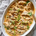Trader Joe's Chicken Potsticker Bake with Thai Curry Coconut Sauce Recipe