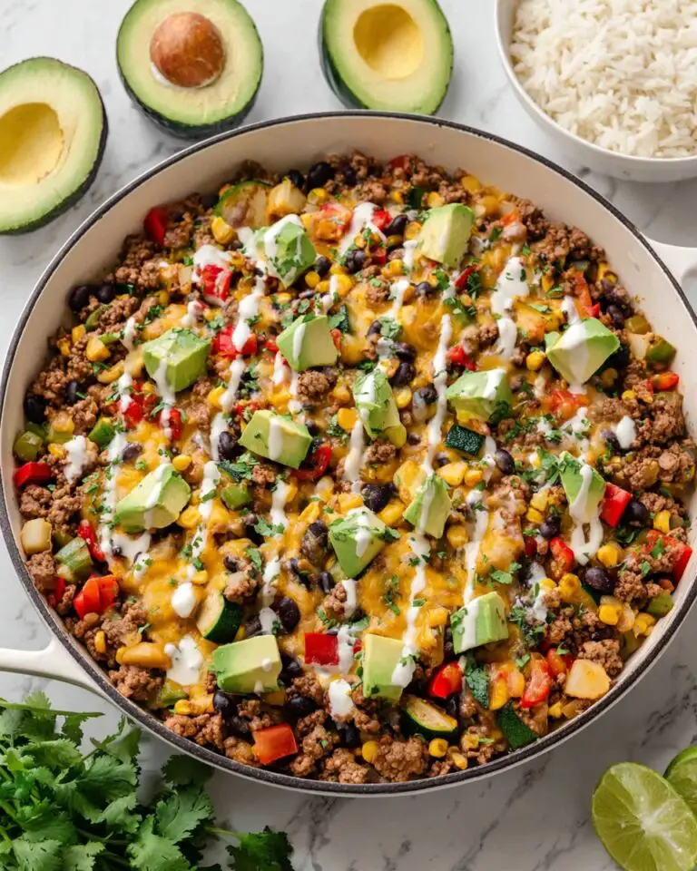 Ground Beef and Zucchini Skillet Recipe