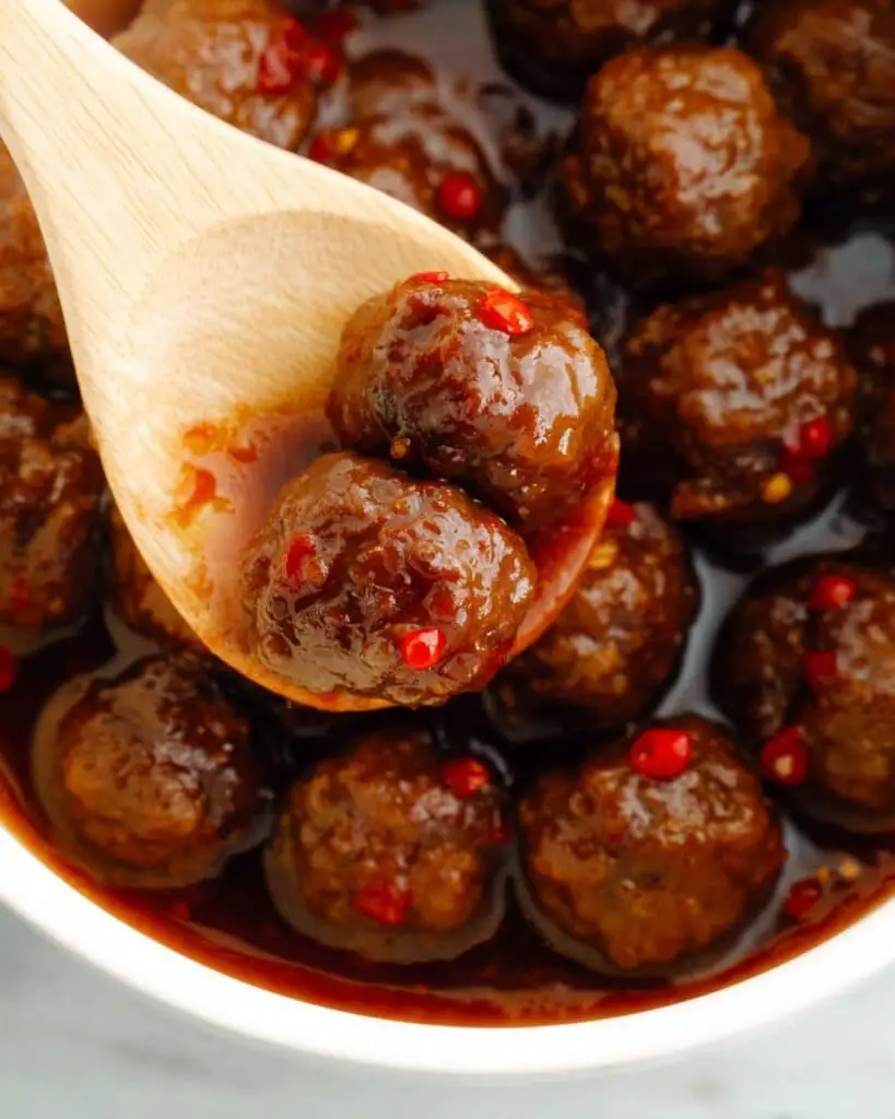 Cocktail Meatballs in Sweet Chili Sauce Recipe