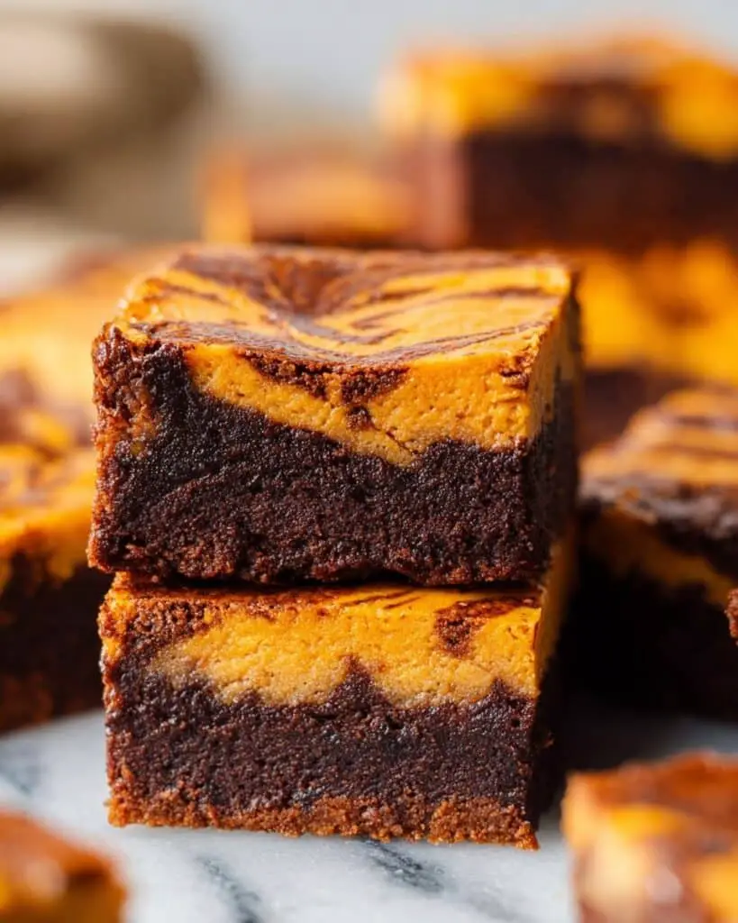 Pumpkin Swirl Cheesecake Brownies Recipe