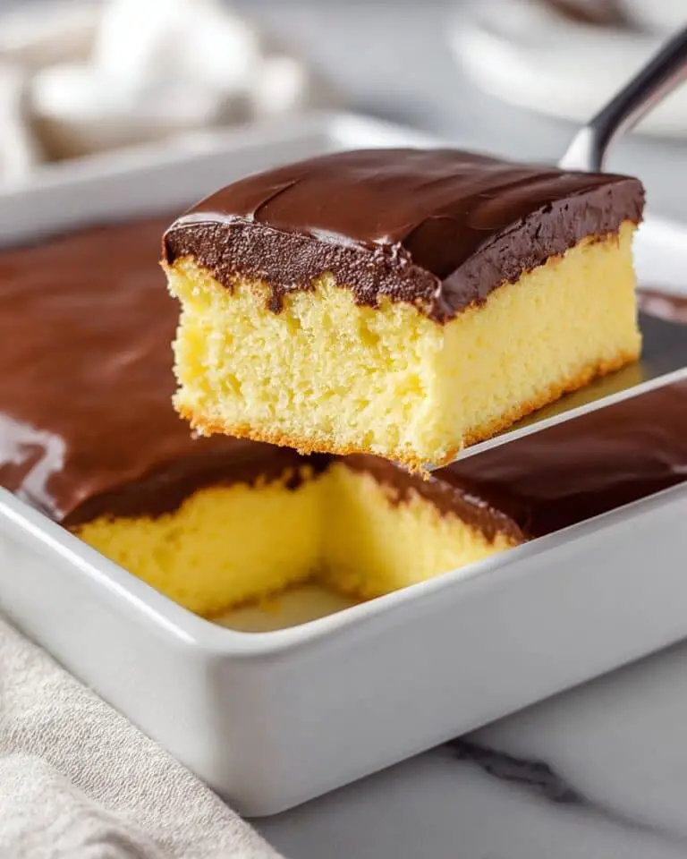 Boston Cream Poke Cake Recipe