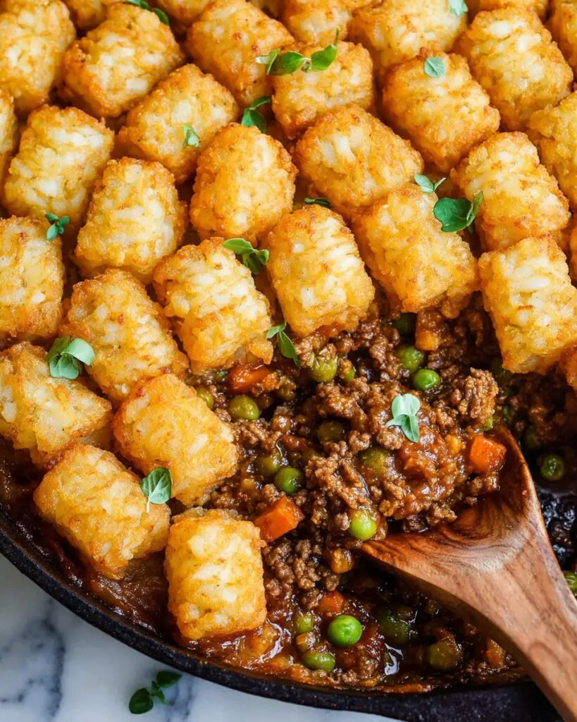 Tater Tot Shepherd’s Pie Recipe