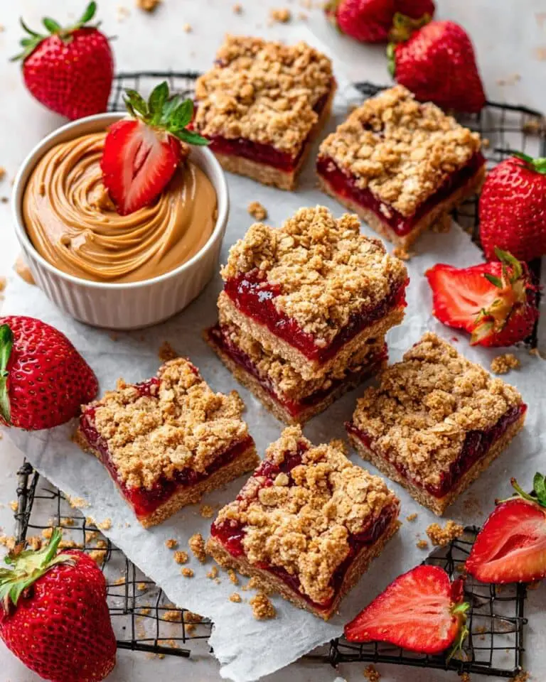 Peanut Butter and Jelly Bars Recipe