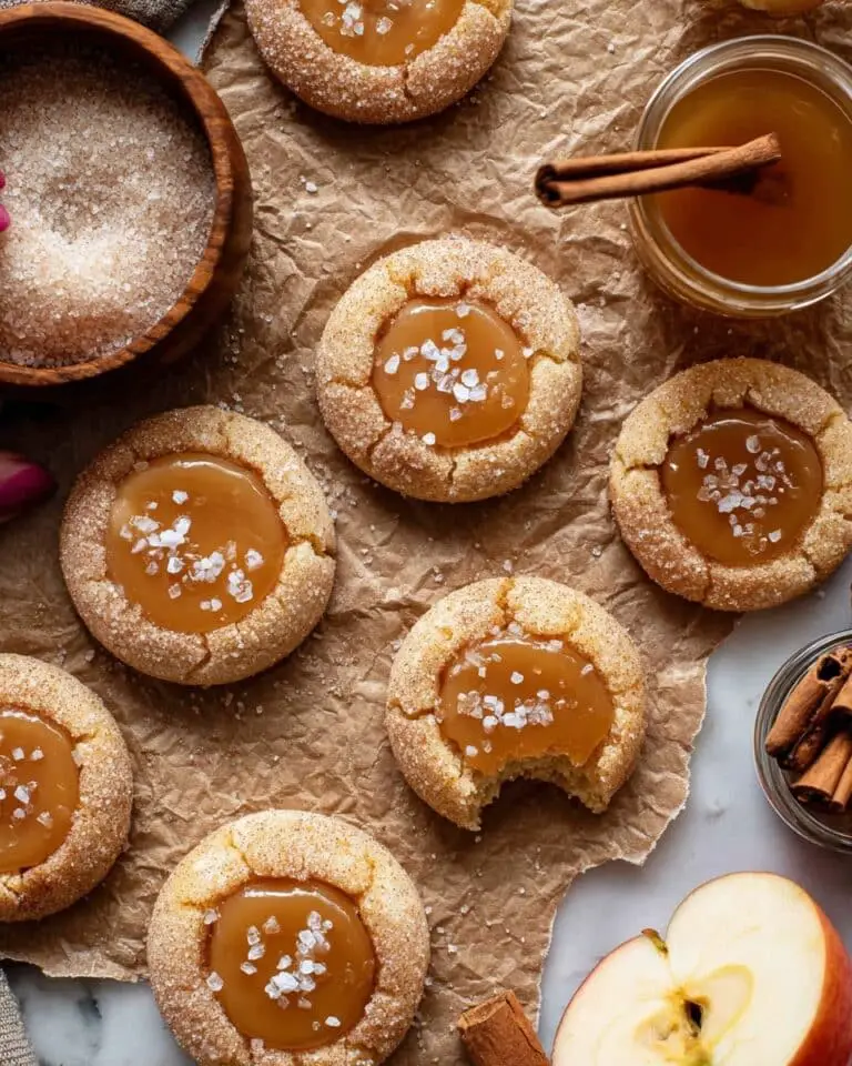 Caramel Apple Cider Cookies Recipe