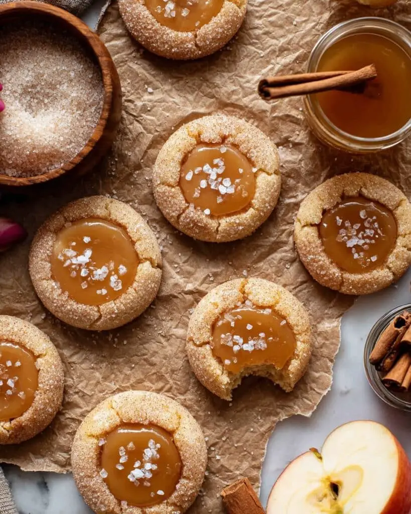 Caramel Apple Cider Cookies Recipe