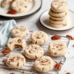 Pecan Shortbread Cookies Recipe