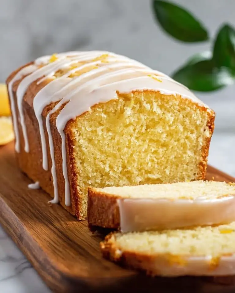 Orange Pound Cake Recipe