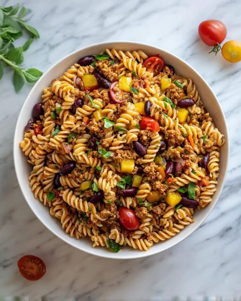 Best Loaded Cowboy Pasta Salad Recipe