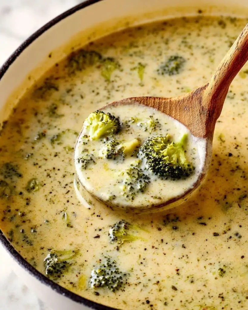 Lightened Up Cheese and Broccoli Soup Recipe