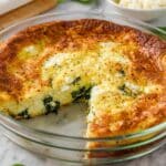 Spinach and Feta Impossible Pie Recipe