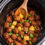 Pineapple BBQ Meatballs Recipe