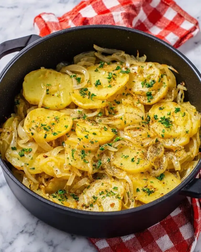 Fried Potatoes and Onions Recipe