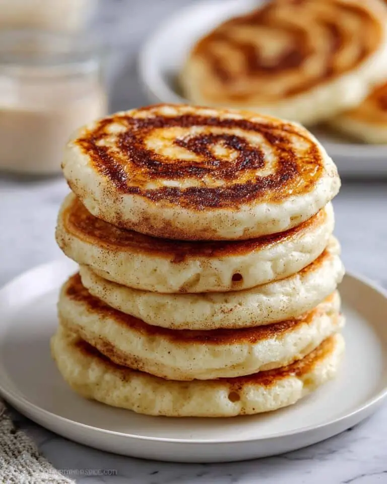 Cinnamon Roll Pancakes Recipe