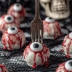 Eyeball Red Velvet Cake Balls Recipe