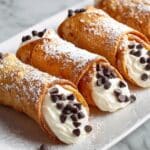 Creamy Lemon Ricotta Cannoli Filling with Chocolate Chips Recipe