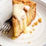 Irish Apple Cake with Custard Sauce Recipe