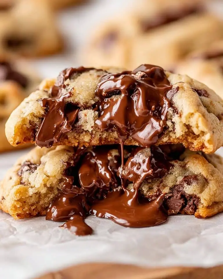 Gooey Chocolate Chip Cookies Recipe