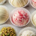White Chocolate Peppermint Truffles Recipe