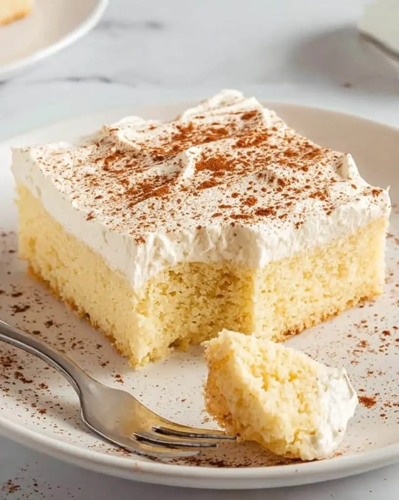 Eggnog Tres Leches Cake Recipe