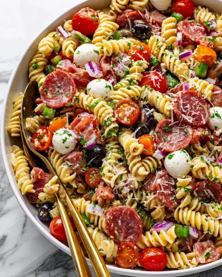 Zesty Italian Pasta Salad Recipe