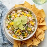 Mango Shrimp Ceviche with Avocado Recipe