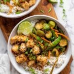 Honey Sesame Chicken Meal Prep Bowl Recipe