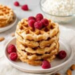 Cottage Cheese Almond Flour Waffles (Gluten-Free) Recipe