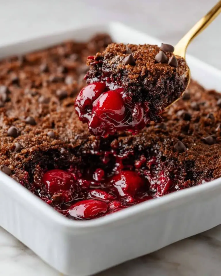 Chocolate Cherry Dump Cake Recipe