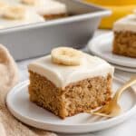 Banana Cake with Cream Cheese Frosting Recipe