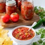 Homemade Canning Salsa Recipe