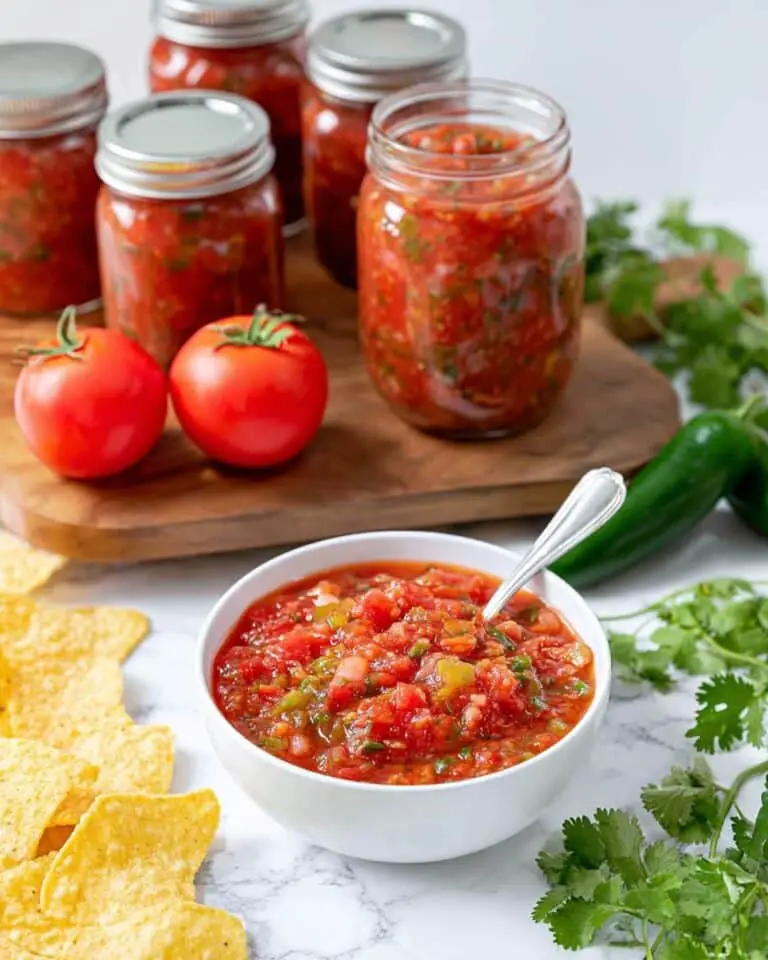 Homemade Canning Salsa Recipe