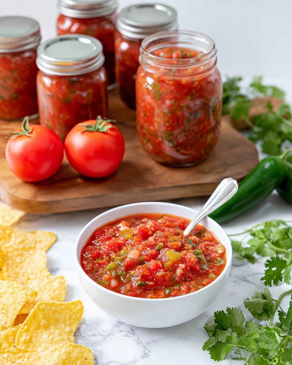 Homemade Canning Salsa Recipe
