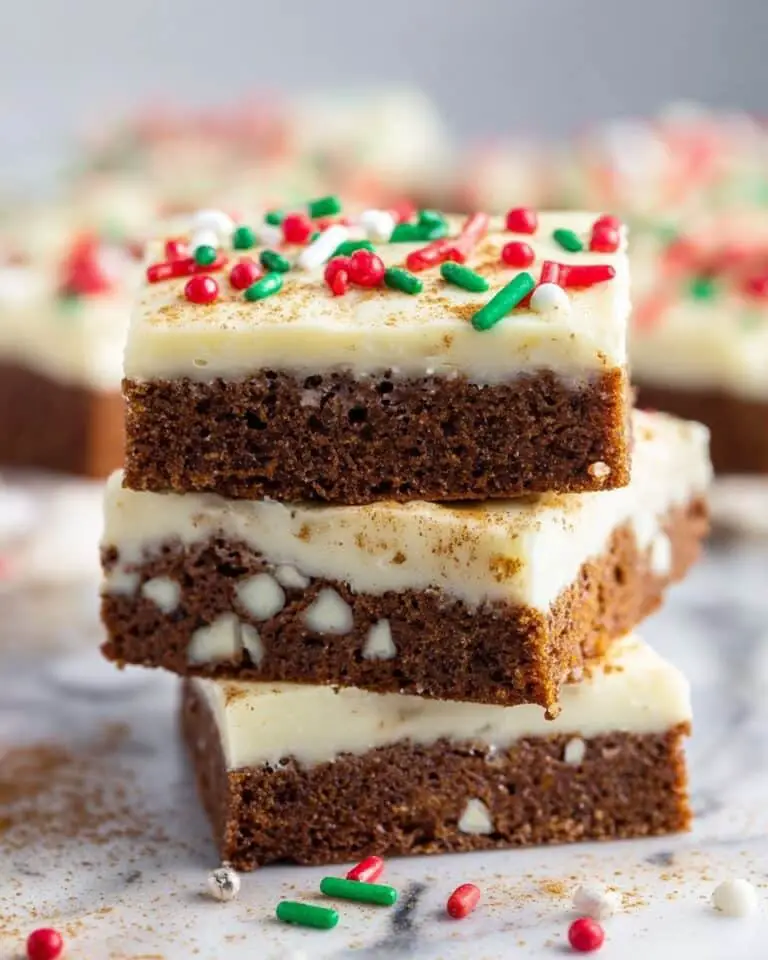 Chocolate Gingerbread Bars with Cream Cheese Frosting Recipe