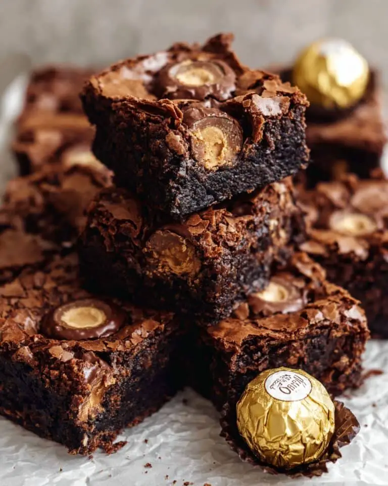 Ferrero Rocher Brownies Recipe