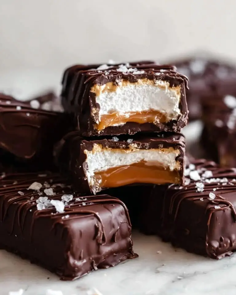 Chocolate Caramel Marshmallow Bars Recipe