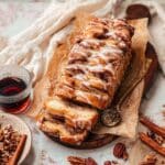 Maple Pecan Cinnamon Pull Apart Bread Recipe