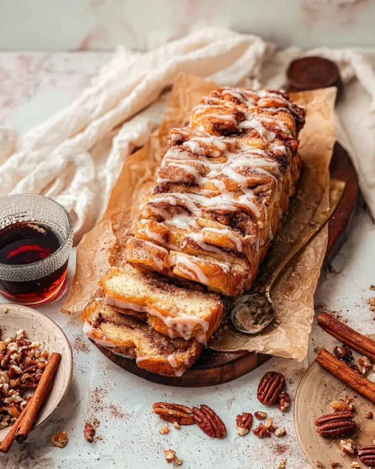 Maple Pecan Cinnamon Pull Apart Bread Recipe