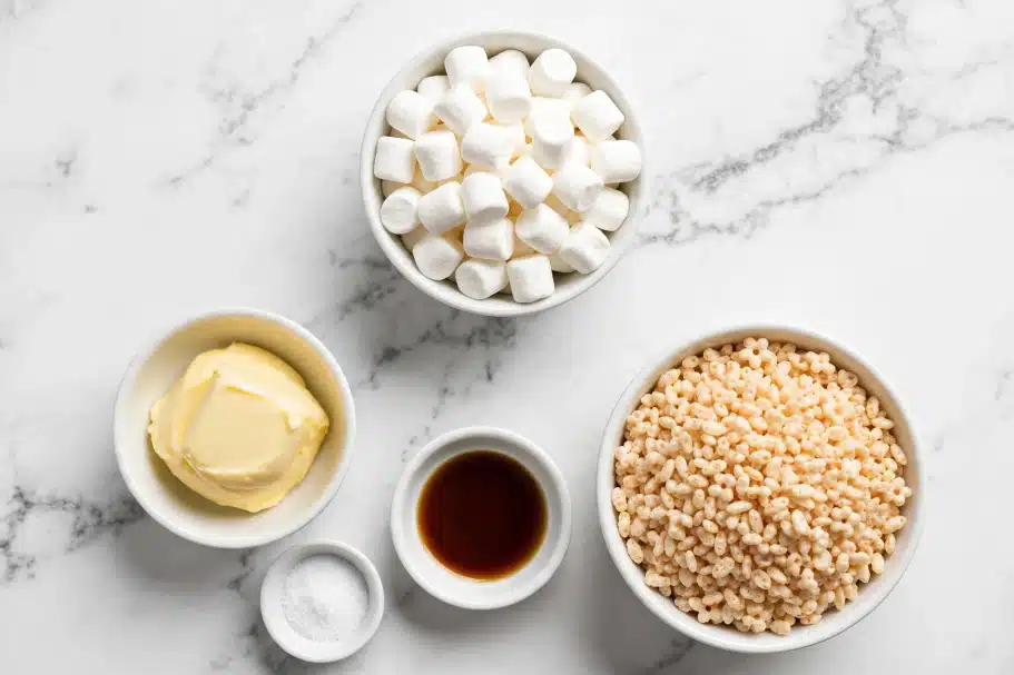 Toasted Marshmallow Rice Krispie Treats Recipe 4 Toasted Marshmallow Rice Krispie Treats Recipe - Recipe Image